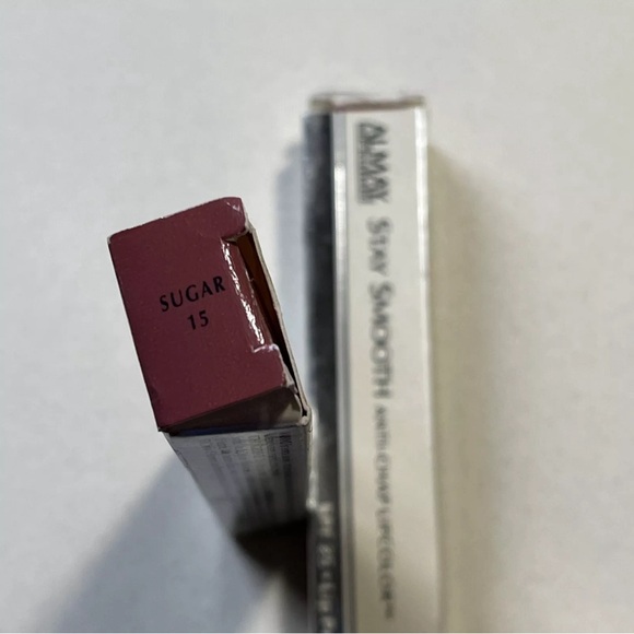 2x ALMAY Stay Smooth Anti-Chap Lipcolor with SPF 25 - Lip Protectant #15 SUGAR - Picture 1 of 7